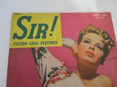 Sir Men’s Interest Magazine Vol 2 #7 Oct 1944 Volitant Pub Grade VG 4.0