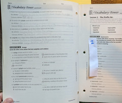 Vocabulary Power Workbook : Grade 9 by McGraw-Hill Glencoe Language Arts