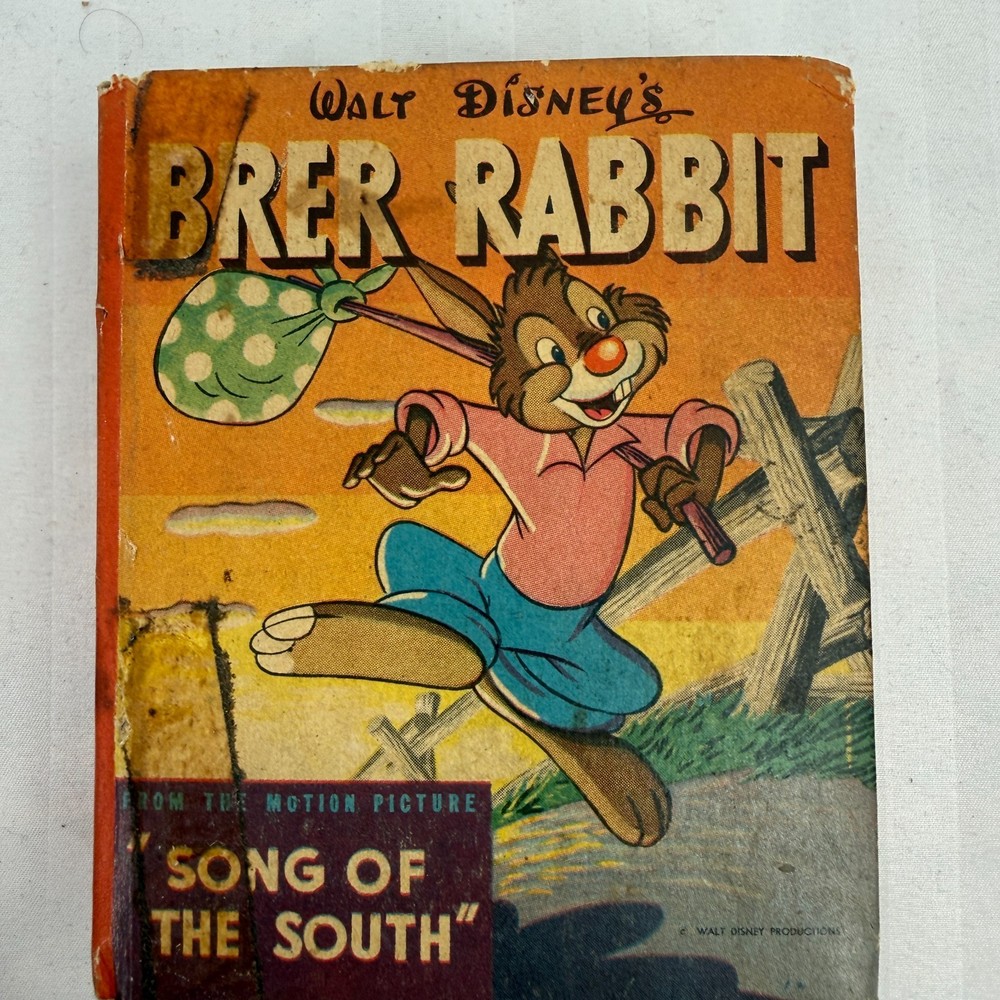 Walt Disney’s Brer Rabbit Song of the South 1947 Better Big Little Book Whitman