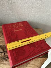 THE BATTLES OF TOLKIEN David Day Illustrated Flexi Bound Faux Leather Book