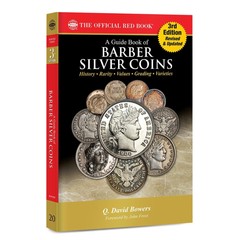 Official Red Guide Book US Barber Silver Coins Collector Book New 2nd Edition