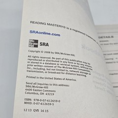 Reading Mastery Reading Literature Strand Grade 5 Textbook A/B and Workbook