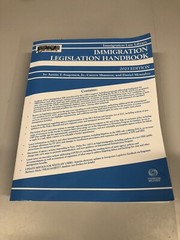 Immigration Legislation Handbook 2023 Edition Thomson Reuters
