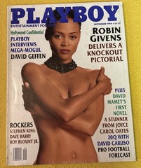 Play Boy Magazine September 1994 RobinGivens