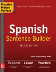Spanish Sentence Builder, Paperback by Nissenberg, Gilda, Brand New, Free shi…