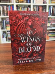 On Wings Of Blood Bloodwing Academy Briar Boleyn Paperback Brand New