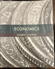 Bob Jones Economics Student Text & Activities 3rd Edition High School Finance **