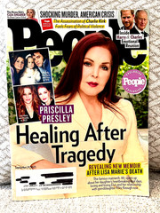 PEOPLE MAGAZINE September 29 2025 PRISCILLA PRESLEY Prince Harry Charles Reunion