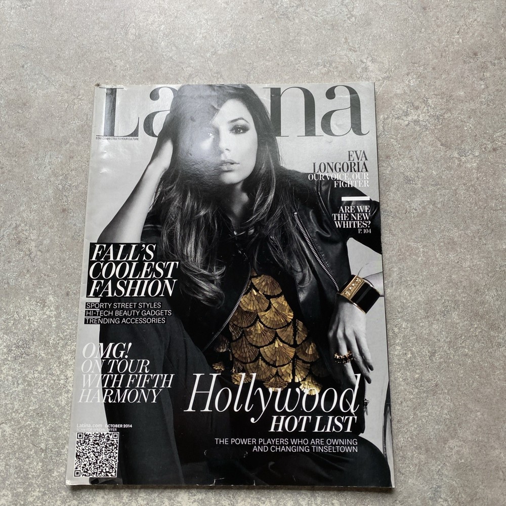 LATINA Magazine October 2014 Eva Longoria Fifth Harmony Hollywood Hot List