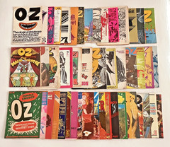 OZ MAGAZINE Complete set Nos. 1- 48. With inserts