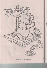 Winnie the Pooth Messy Together Coloring Book, ~96 pages, Simple Coloring