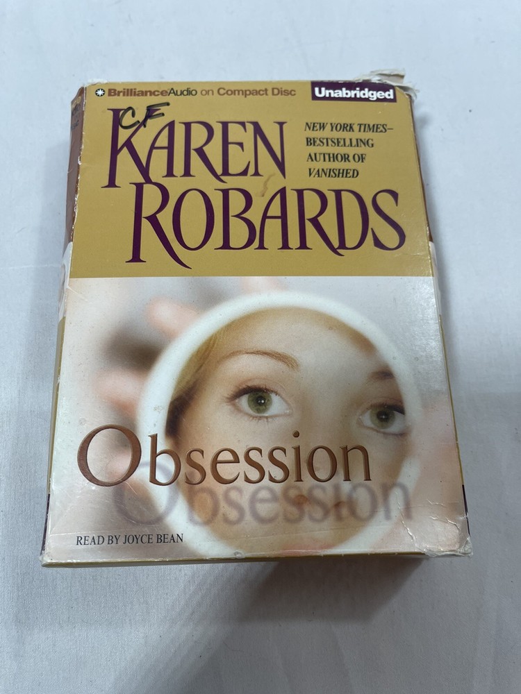 Obsession by Karen Robards (2007, Compact Disc, Unabridged edition)