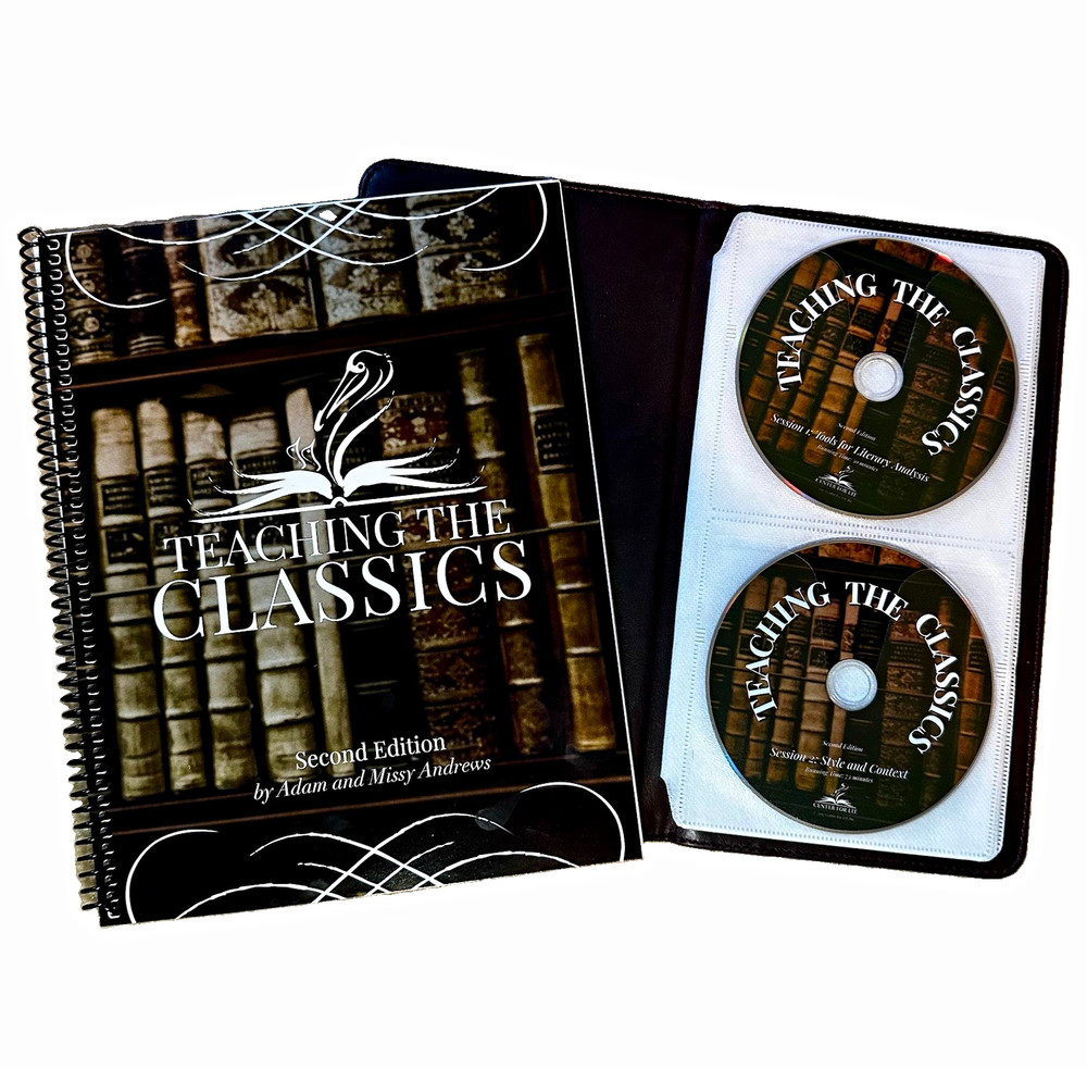 Teaching the Classics Boom + DVD Set in box – Adam & Missy Andrews CenterForLit