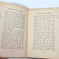 Education of Children Rudolf Steiner 1911 HC 1st American Ed Rajput Press Occult