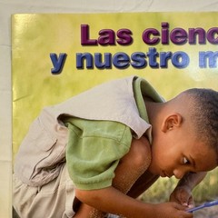 Scholastic Big Book Las Ciencias Y Nuestro Mundo Spanish Science Outside Canizar
