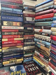 10 Pounds Assorted Fiction Hardcover PBK Books Mass Market Various Genres Good