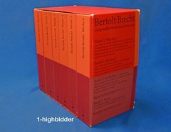 Bertolt Brecht Ausgewahlte Werke in Sechs Banden Taschenbuch German Language
