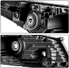 Headlight Assembly Compatible with 2008-2012 Honda Accord 2-Door Coupe Projector