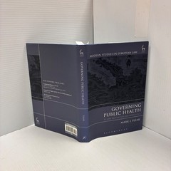 Mark L. Flear, Governing Public Health: EU Law, Regulation and Biopolitics, HB