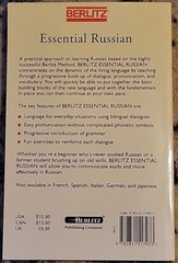 Essential Ser.: Essential Russian by Berlitz Editors (1994, Trade Paperback)