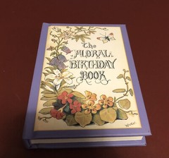 Applewood Bks.: Floral Birthday Book by William Foster (2000, Hardcover)