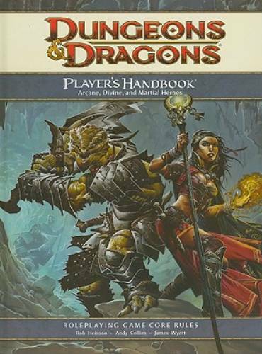 Dungeons & Dragons Player’s Handbook: Arcane, Divine, and Martial Heroes – GOOD
