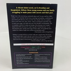 Bright Lines: A Novel Paperback Book Arc Copy Islam, Tanwi Nandini Very Good