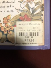 Applewood Bks.: Floral Birthday Book by William Foster (2000, Hardcover)