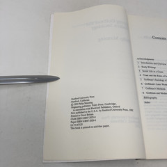 Erving Goffman and Modern Sociology by Philip Manning PB First Thus Very Good
