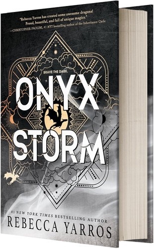 Onyx Storm (Standard Edition) by Rebecca Yarros (2025, Hardcover)