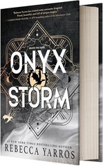 Onyx Storm (Standard Edition) by Rebecca Yarros (2025, Hardcover)
