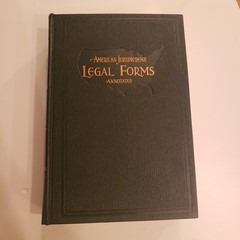 Complete Set American Jurisprudence Legal Forms Annotated State/Fed Volumes Vtg