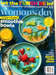 Woman’s Day June/July 2024 Smoothie Bowls Boost Your Brain NF-
