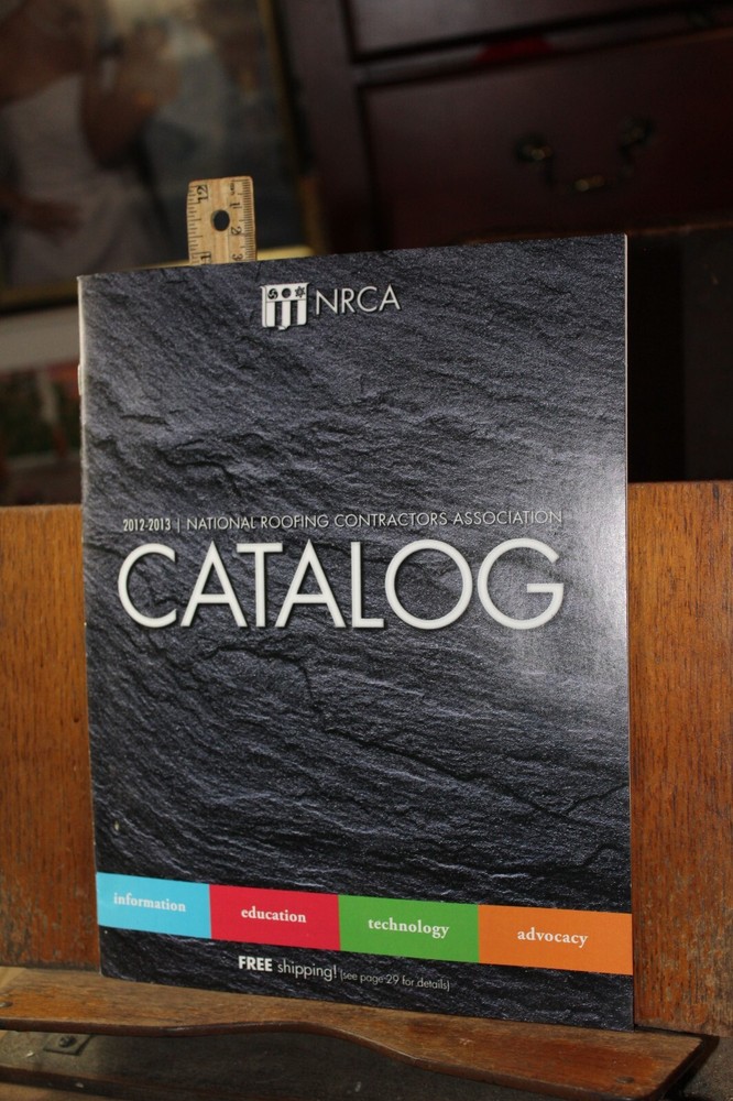 NRCA National Roofing Contractors Association 2012-2013 Catalog