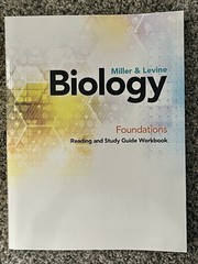 Biology: Miller And Levine Reading & Study Guide Workbook NEW Homeschool