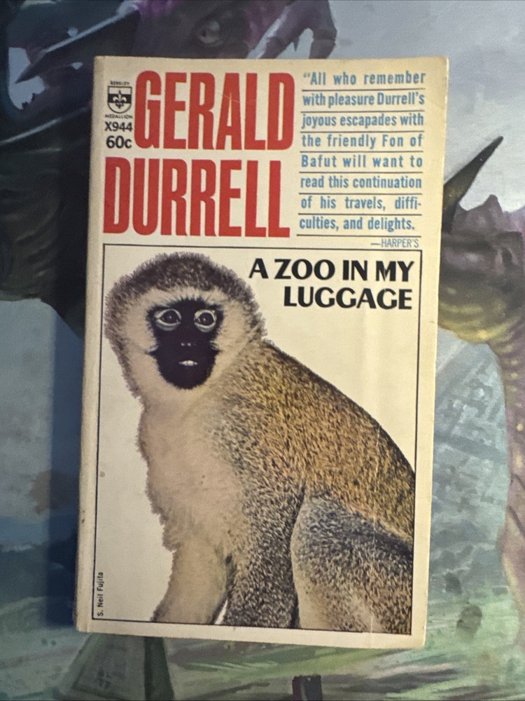 A ZOO IN MY LUGGAGE-GERALD DURRELL-(JULY,1964)BERKLEY MEDALLION -#X944-