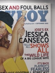PLAYBOY SEPTEMBER 2005-JESSICA CANSECO-CENTERFOLD INTACT-BAGGED AND BOARDED NM-