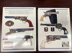 The Colt Engraving Book Vol 1&2 + Silk & Steel Signed Set by R.L. Wilson Ltd Ed