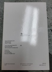 Ti 84 Plus Silver Edition Manual Guidebook 2004 Tex Instruments Index 216 pages