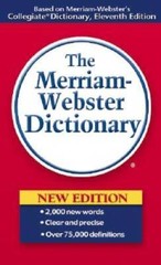 The Merriam-Webster Dictionary – Mass Market Paperback – ACCEPTABLE