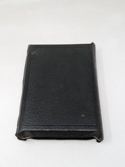 Vintage American Bible Society Holy Bible Leather Zip Zipper Maps 1961 50s 60s