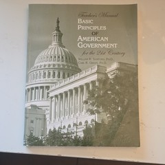 With Answers Basic Principles of American Government 21st Century PB Sanford