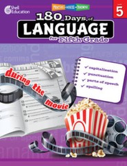 180 Days of Language for Fifth Grade (180 Days of Practice) – Paperback – GOOD
