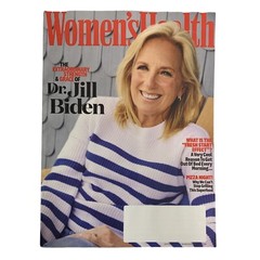 Womens Health Magazine September 2023 Dr. Jill Biden Fresh Start Pizza Night