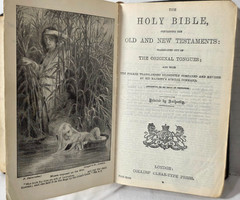 Holy Bible KJV Illustrated, Collins Clear-Type Press, Old & New Testament 5.25″
