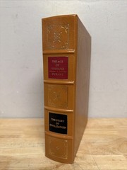The Age Of Voltaire Durant Easton Press The Story of Civilization Leather