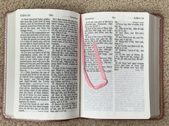 Nelson Personal Size Giant Print Bible King James Version Bonded Leather VG++