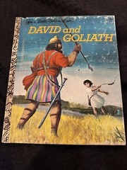 David and Goliath; A Little Golden Book 1974 VTG