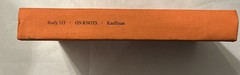 On Knots Louis H Kauffman 1987 Hardcover Princeton Annals Math Studies 115