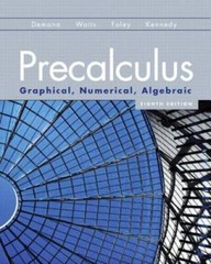 Precalculus: Graphical, Numerical, Algebraic (8th Edition) – Hardcover – GOOD